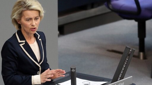 德国国防部长冯德莱恩。